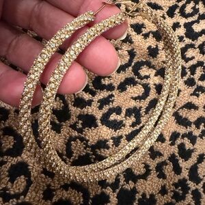 Elegant Gold Hoop Earrings
